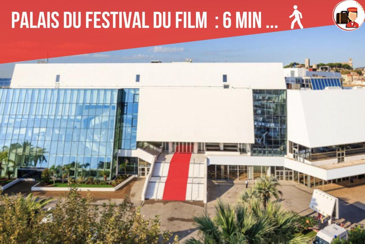 Le Cocon Des Artistes - Coeur De Cannes - Spacieux - Terrasse - Clim Zewnętrze zdjęcie